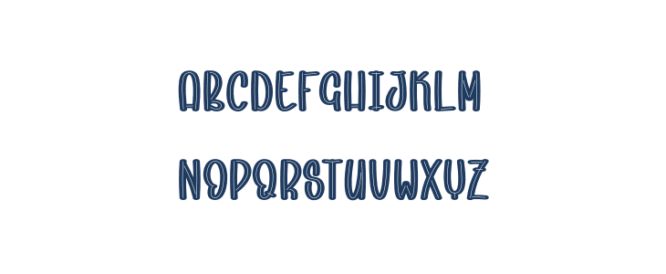 Winter Sunshine Lowercase