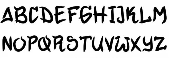 Winter Swash Font LOWERCASE