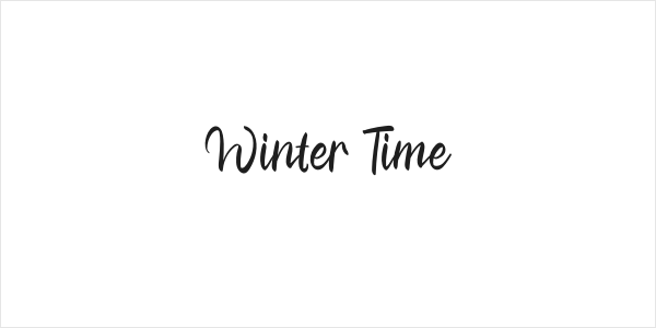 Winter Time Logo