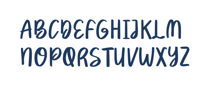 Winter Trees Uppercase