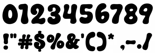 Winter Trendy Font OTHER CHARS