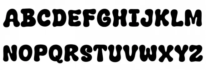 Winter Trendy Font UPPERCASE