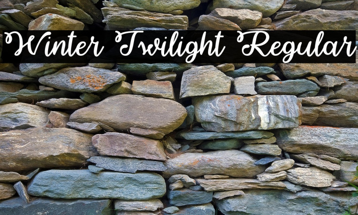 Winter Twilight Regular Example 1
