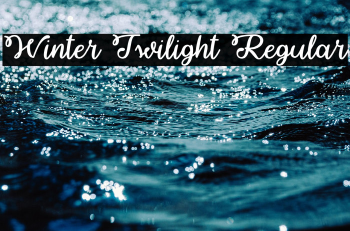 Winter Twilight Regular Example 3