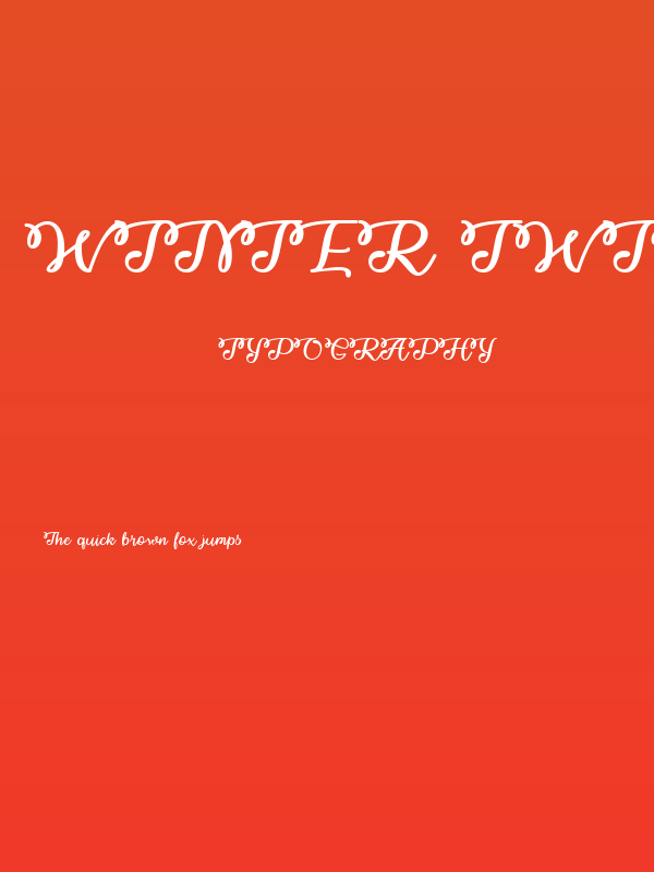 Winter Twilight Regular Poster