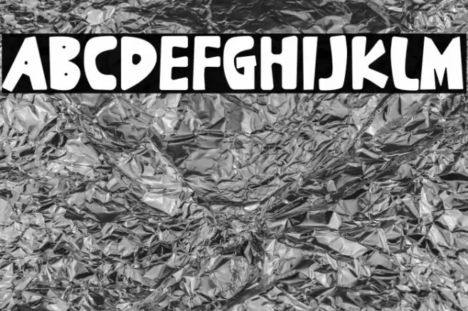 Winter White Font examples