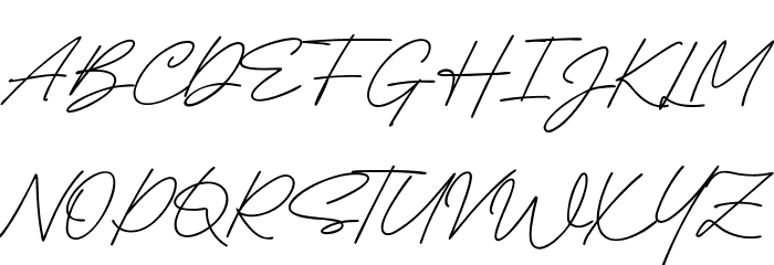 Winter Wind Schriftart Groß