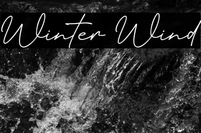 Winter Wind Caratteri examples