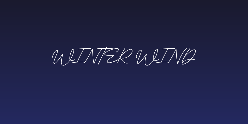 Winter Wind Social Header
