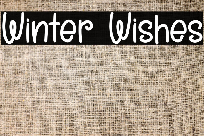 Winter Wishes Example 3