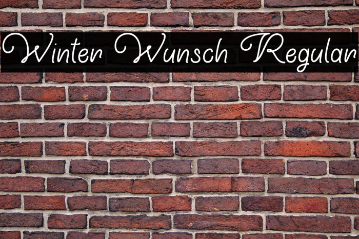Winter Wunsch Regular Example 3
