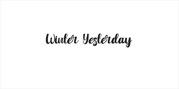Winter Yesterday Logo