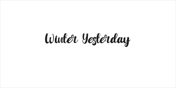 Winter Yesterday Logo