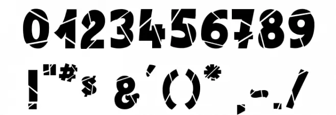 Winter in Alaska Font OTHER CHARS