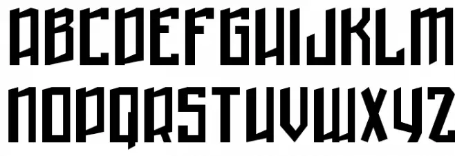 Winter-in-Gotham フォント 大文字