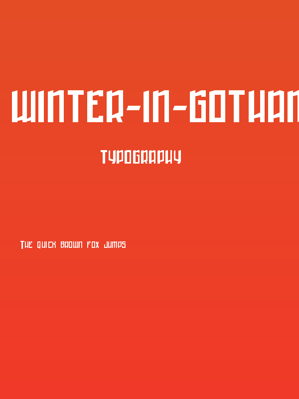 Winter-in-Gotham Poster