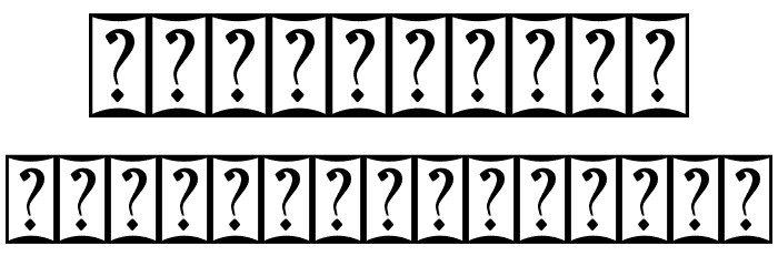 Winter Font OTHER CHARS