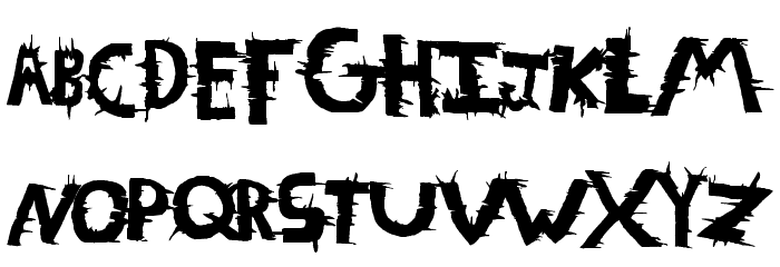 WinterCrops Font LOWERCASE
