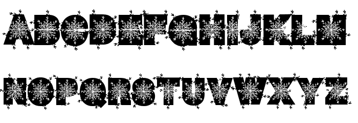 WinterDecor Font LOWERCASE