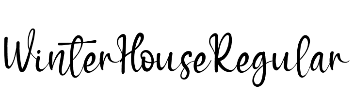 WinterHouseRegular  لخطوط تنزيل