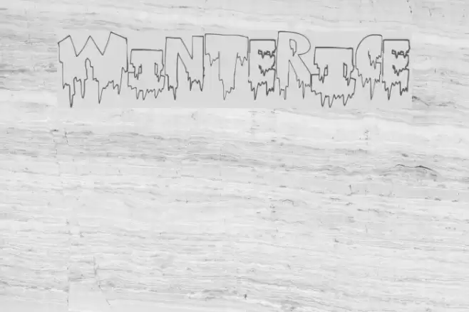 WinterIce Font examples