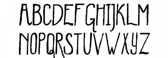 WinterMint-Regular 字体 大写