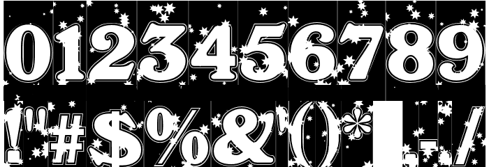 WinterNight DB Font OTHER CHARS
