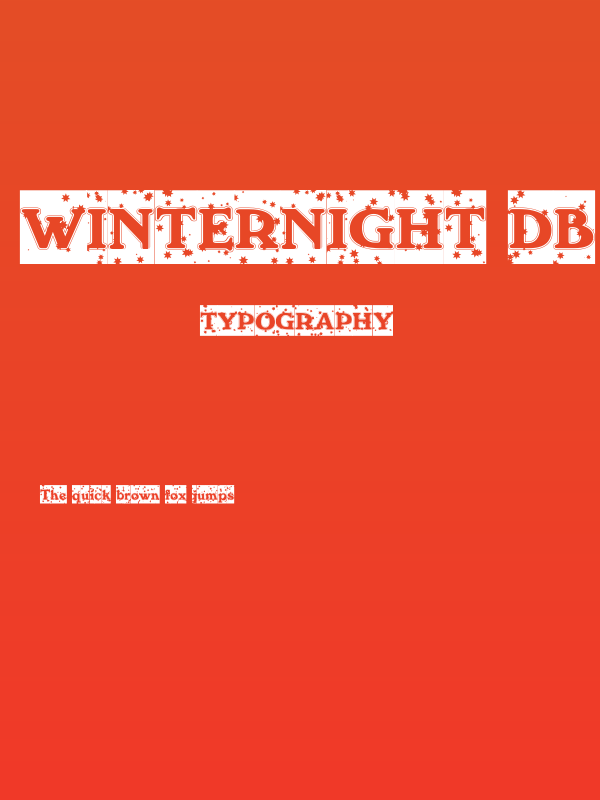 WinterNight DB Poster