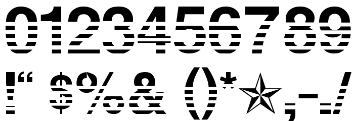 WinterPark Font OTHER CHARS