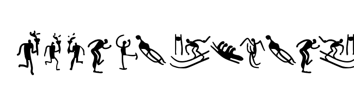 WinterSports  font caratteri gratis