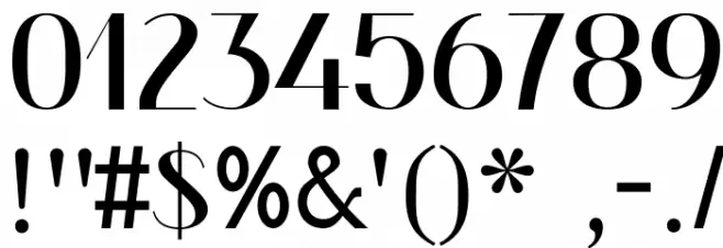 Winter_Sans Font OTHER CHARS