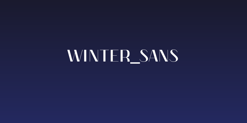 Winter_Sans Social Header