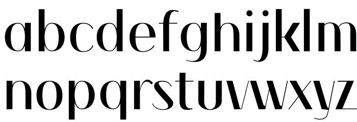 Winter_Sans Font LOWERCASE