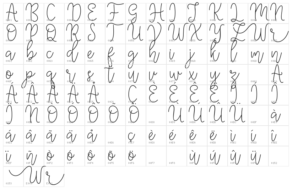 Winter Character Map