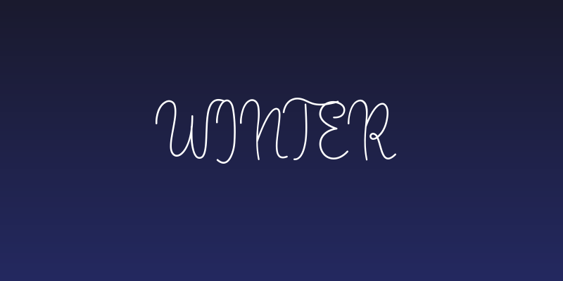 Winter Social Header