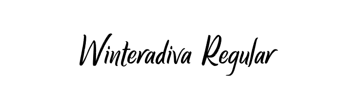 Winteradiva  Regular  لخطوط تنزيل