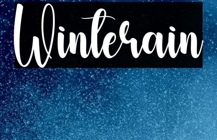 Winterain Example 2