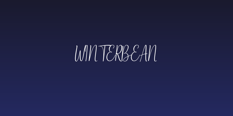 Winterbean Social Header