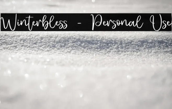Winterbless - Personal Use Example 1