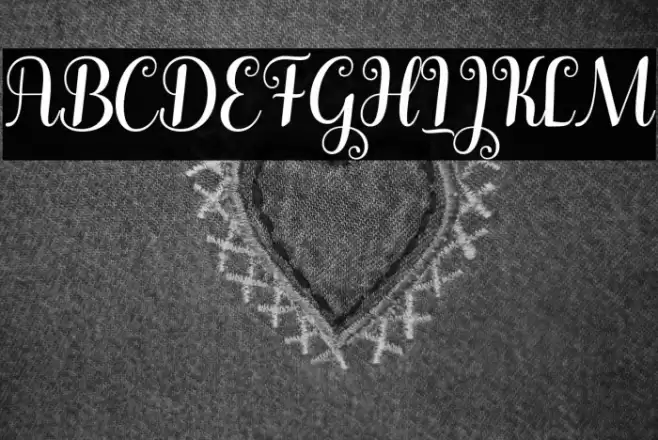 Winterday Font examples