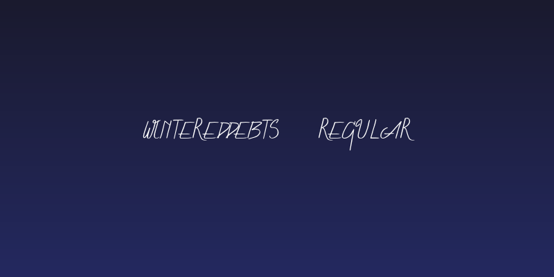 WinteredDebts-Regular Social Header