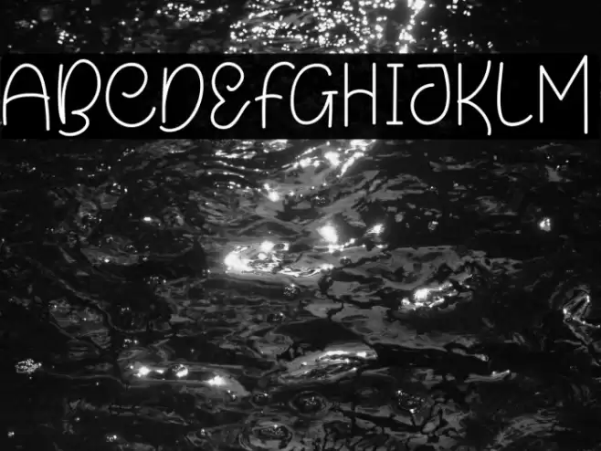 Winterfun Font examples