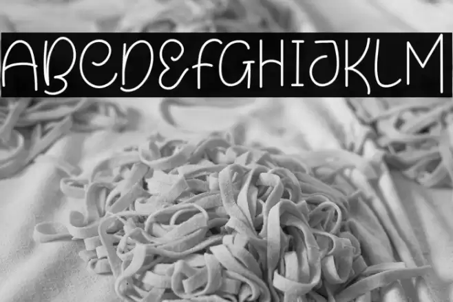 Winterfun Font examples