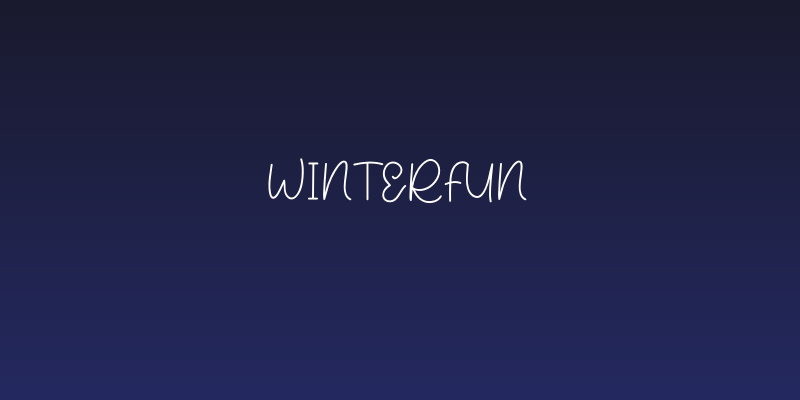 Winterfun Social Header