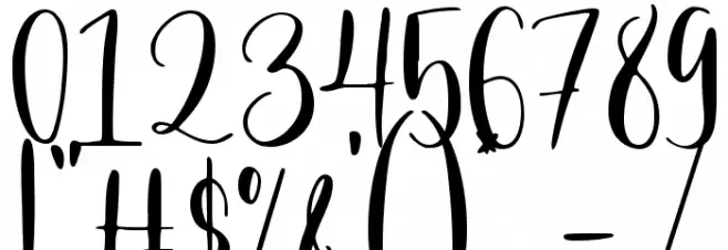 Winterhome Font OTHER CHARS