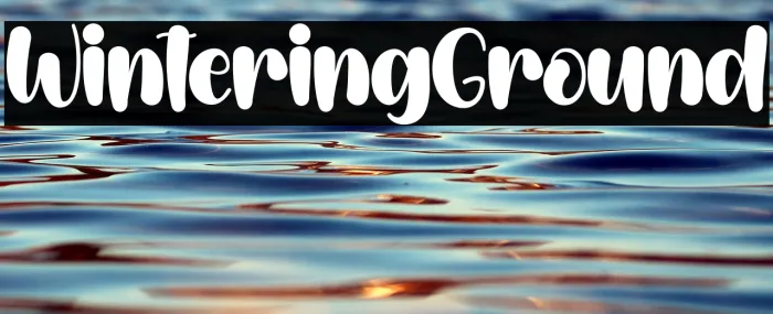 Wintering Ground Example 1