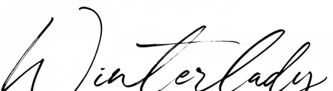 Winterlady  Fuentes Gratis Descargar