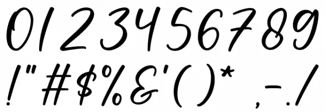 Winterlake फ़ॉन्ट अन्य घर का काम