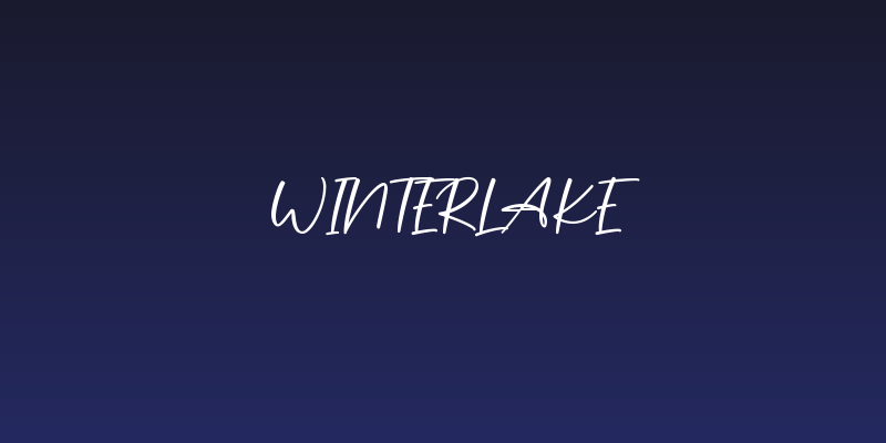 Winterlake Social Header