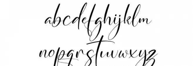Winterland Italic Caratteri MINUSCOLO